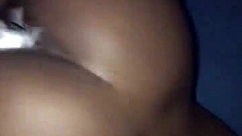 slim thick ebony gets backshots and creampie from big black cock doggystyle 😍🍑💦