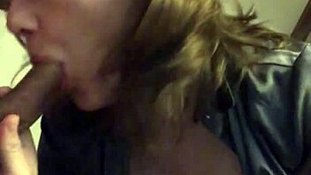 2133ip 9 16 - french amateur black leather pants satin grey shirt satin red outfit bra panties blowjob doggystyle fuck from behind pov