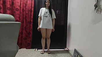 Cute Latina Teen Neighbor Offers Deepthroat For Money In Homemade Video