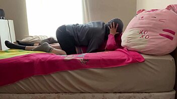 Pinay Teen's Rough Sex Interrupted by Phone Call