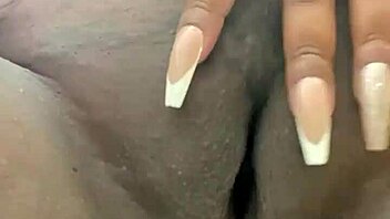 Chubby latina shows off in hotel bathroom