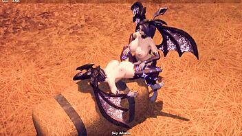 Breeding Female Succubus With Monster Cock Oral Cum Orgasm