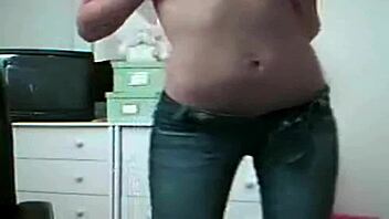 Young Girl Performs On Webcam Outdoors