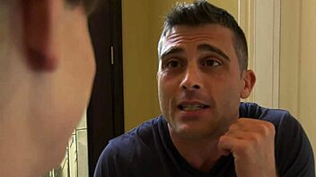 Crossdressing cop Natalie Mars gets anal fucked by a guy