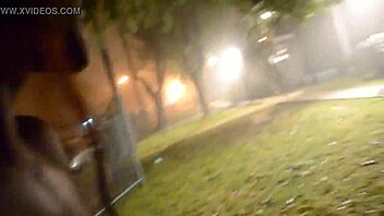 Foxy goes butt naked in public for anyone to see