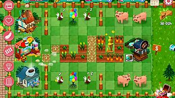 Nutaku Booty Farm Hentai Game Part 07 with Sexy Brunette Flashing