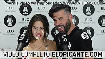 Sara blonde swallows the cream