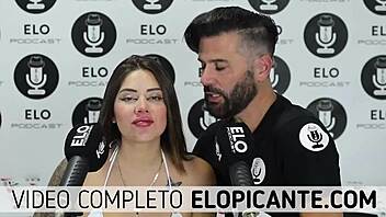 Sara blonde swallows the cream