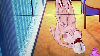 Asian Babe Sucks Monster Cock With Huge Tits