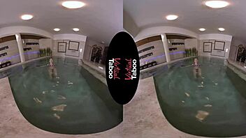 in virtual taboo, kayla green with tattoos and big ass gets so wet in pov scene