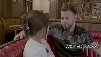 Petite Asian Waitress Gets Carried And Fucked Hard In The Restaurant!