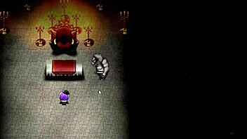 Karryn strips naked in prison hentai fight