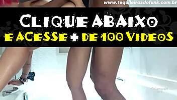 Tequila's wild ride: Sexy Brazilian dancer's anal play with costumed partner