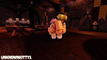 saber and astolfo make love on roblox, anime style