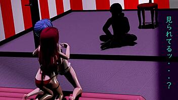 NTR lesbians masturbate with vibrator!