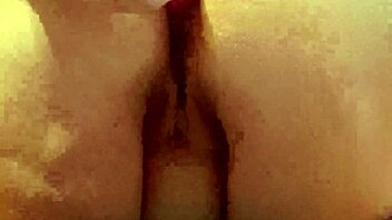 chubby pussy playing with dildo and toys