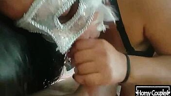 Latina Milf Sucks Friend's Dick Before He Fucks Her Pussy To Orgasm