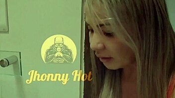 I was in the shower when bianca naldy surprised me with her big cock