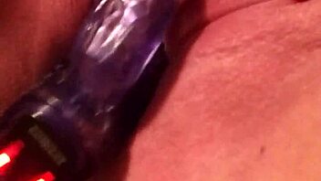 Bunny discovers her new vibrator toy for fun.