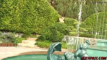 Lielani's outdoor sex adventure at the frat party
