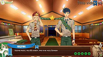 Game Friends Camp Episode 36 - Keitaro Diary Russian Voiceover