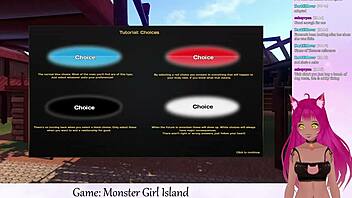 Vtuber explores the world of monster girl island in first installment