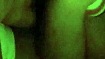 Passionate lovemaking and pussy eating under candlelight