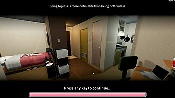 Roshutsu SFM Hentai Game Ep 1 Features Japanese Girl Naked in Public Street. Watch Her Bold Exhibitionist Moves!