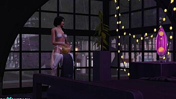 Day of Love: Alice Spencer-Kim Anal in Sims 4