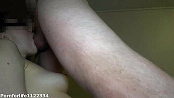 Amateur Pillow Back Head Throat Fuck With Gagging
