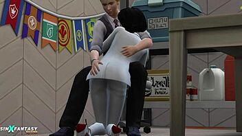 Day of Love: Alice Spencer-Kim Anal in Sims 4