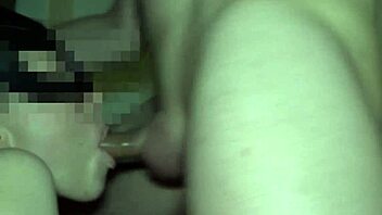 Amateur Pillow Back Head Throat Fuck With Gagging