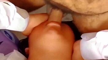 Students suck dick in homemade creampie