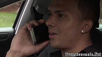 Trans Woman Rides Man's Penis In Scene