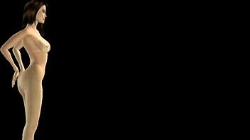 An Animated 3D Cartoon Sex Video Of A Beautiful Girl Giving Sexy Poses In Many Positions