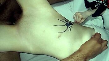 Me and my girlfriend loving each other with her pink pussy and pale skin