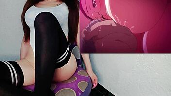 beautiful latinas hire old man for huge tits fucking in hentai costumes