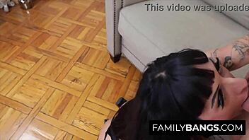 Stepdad's New Inked Girlfriend Exploded By Crusher Stepson Codey Steele And Jessie Lee?