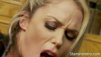 Lesbian babes use dildos to drill their holes playfully