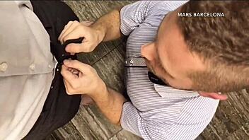 Massive Cum Facial In The Office Meeting Room