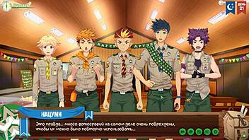 Game Friends Camp Episode 36 - Keitaro Diary Russian Voiceover