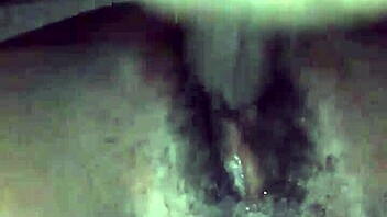 Fat Pussy Stretched By Massive Black Cock In Wild Action.