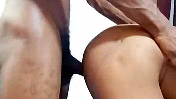 Little African Teen Slut Says, 'Dig My Ass Doggy Style!'