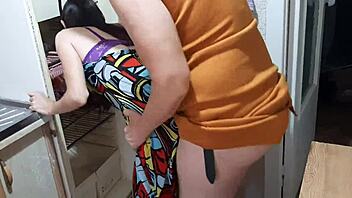 Overwhelmed Fucking My Housekeeper in the Kitchen