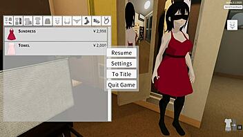 Roshutsu SFM Hentai Game Ep 1 Features Japanese Girl Naked in Public Street. Watch Her Bold Exhibitionist Moves!