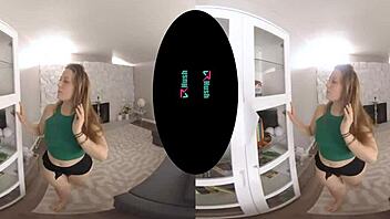 Vrhush's wild ride with a dorm mate's girlfriend, featuring intense POV and assfuck action