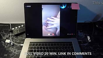 Spanish Milf Leyva Hot Fucks Fan On Webcam With Big Ass And Tits