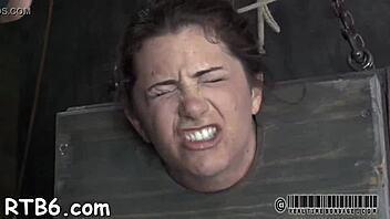 Pleasant babe receives a facial treatment in seduction