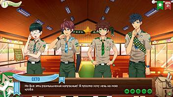 Game Friends Camp Episode 36 - Keitaro Diary Russian Voiceover