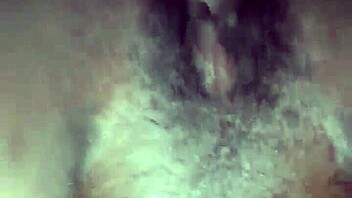 Fat Pussy Stretched By Massive Black Cock In Wild Action.